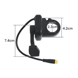 Kurok gaz akceleratora dlya elektrosamokata Kamikaze K1/K1 Plus ili analog - zapchasti  - 2 Podhodit dlya elektrosamokata Kamika