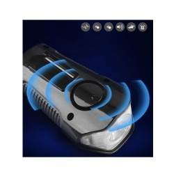 Latarka z klaksonem do skuterów lub rowerów Wan - 4  