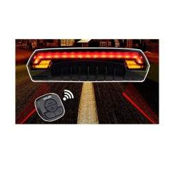 Vilkkuva valo suuntavalolla skoottereille ja polkupyörille Wan - 1  