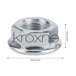 Xiaomin sähköpotkulaudan, Ninebotin tai vastaavan moottorin mutteri ja kiinnityslevy Xiaomi - 8 Erittely:Tuotteen tyyppi: mutter