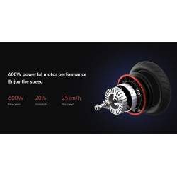 Xiaomi Mi Pro2 elektrisk skoter - 45 km autonomi - 12400 mah batteri Xiaomi - 3 Maxhastighet: 25 km / h (Maximal hastighet för v