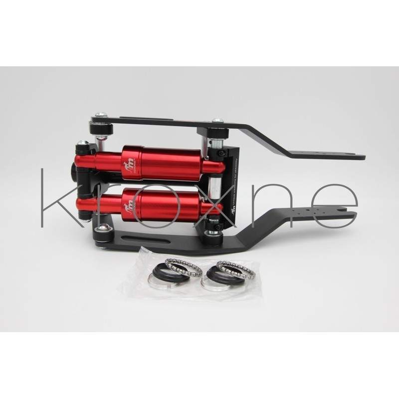 Monorim DM - dubbele schokdemper - voorwielophanging voor Xiaomi elektrische scooters Monorim - 4 

Inbegrepen in het pakket:
- 