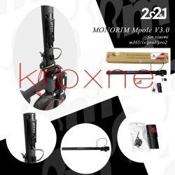 Monorim mPole V3.0 stiebas - patobulinta ir sustiprinta lankstymo sistema su integruota pakabinama spyna Monorim - 2 Patobulinta