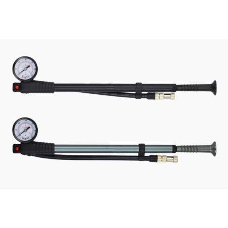 Precizna zračna pumpa 300PSI / 20 bara - zaštita od curenja.  - 6 Precizna pumpa izrađena od aluminija. Crpka se može proširiti 