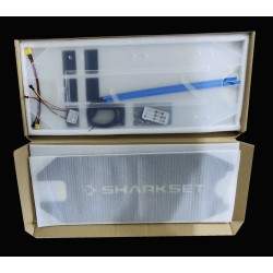 Dragon Deck LED SHARKSET Cover Kit para NINEBOT MAX G30 todos os modelos ou similares Sharkset - 2 Dragon Deck LED SHARKSET Cove