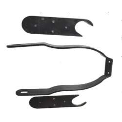 Suporte traseiro para pneus de 8 e 10 polegadas para scooters elétricas Xiaomi  - 1 Suporte traseiro para pneus de 8 e 10 polega