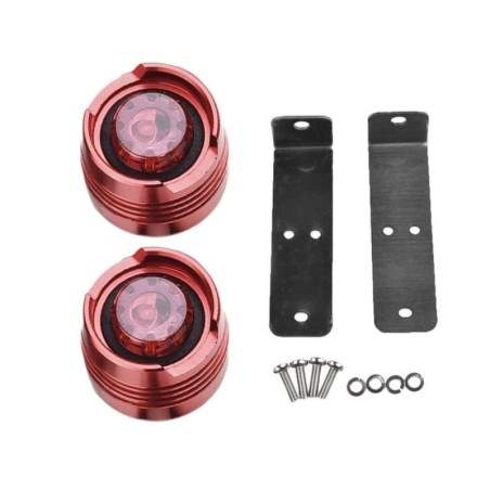 Kit de luzes de aviso traseiras.  - 5 Kit de luzes de aviso traseiras.
Instale um kit extra de luzes de advertência traseiras
Ki