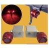 Kit de luzes de aviso traseiras.  - 7 Kit de luzes de aviso traseiras.
Instale um kit extra de luzes de advertência traseiras
Ki