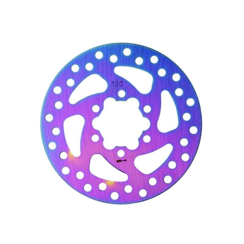 6-dierový brzdový kotúč 120 mm  - 4  