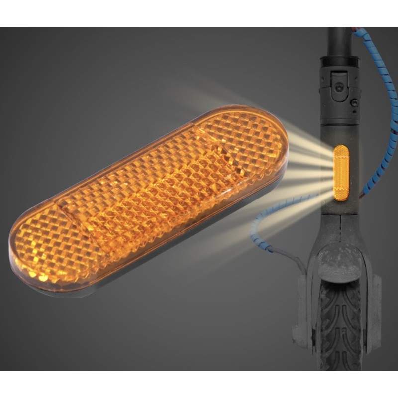 Couvercle en plastique réfléchissant en plastique avant pour Xiaomi 1S, Pro 2, Mi Scooter 3 Xiaomi - 1 Couvercle en plastique ré