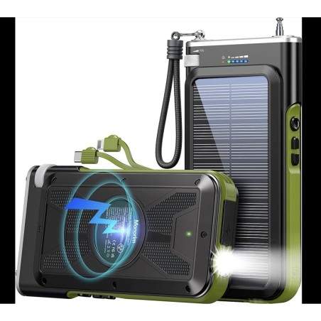 Neskončna baterija z brezžičnim polnilcem Monorim PN W26 RADIO FM Monorim - 2 
Zagotovite si svojo baterijo za napajanje s 36800