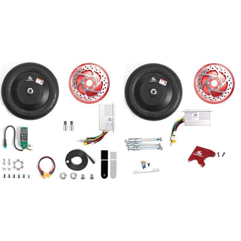 Monorim Dual52 Pro Ultra (include due motori da 500w) Monorim - 4 
Include una batteria da 14400 mAh con 60 Ah BMS
Caricabatteri