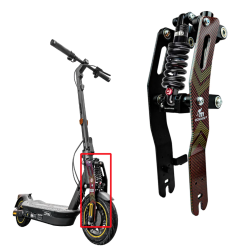 Monorim MX2 esivedrustus elektriliste rolleritele Ninebot Max G2 või sarnastele (G2E, G2D, G2P, G2x) Monorim - 1 Monorim MX2 esi