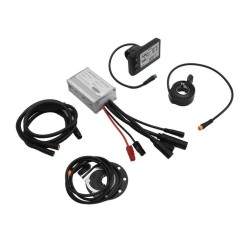 Complete waterproof controller kit for electric bike with S866 panel display in 36v and 48v version KROXNE - 1