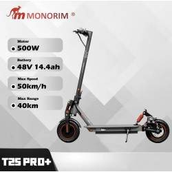 Monorim T2SPRO + 48v højtydende elektrisk scooter - 500w motor - 14.4ah batteri Monorim - 1 Monorim T2SPRO + højtydende elektris