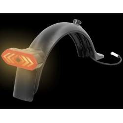 Luz trasera con intermitentes para patinete eléctrico Xiaomi 1S, Mi Scooter 3, Pro2 o similar KROXNE - 3 Luz trasera con intermi