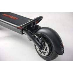 Sharkset RS1 — dva dvigatelya moshchnost'yu 1400 Vt, akkumulyator 20 Ach, zapas khoda ot 50 do 70 km. Sharkset - 14 Sharkset RS1