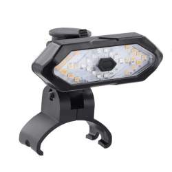 Podpěra zadního světla nebo sada zadního světla pro Xiaomi, Ninebot, Segway nebo podobné elektrické skútry  - 4 Podpěra zadního 