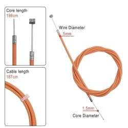 Bremskabel für Segway F20, F25, F30, F40, D18, D28, D38 oder ähnliches Segway - Ninebot - 6 Bremskabel für Segway F20, F25, F30,
