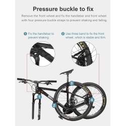 Transport bag 168cm x 85cm for mountain bike up to 27.5 inches  - 2 Transport bag 168cm x 85cm for mountain bike up to 27.5 inch