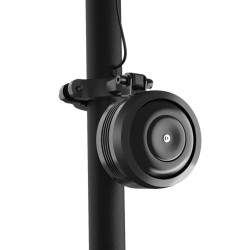 Buzina elétrica universal para scooter elétrica ou bicicleta. Bateria de 1300mAh. Inclui controle remoto  - 4 Buzina elétrica un