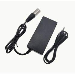 Töltő elektromos rollerhez vagy kerékpárhoz 54,6V 2A, 3A, 4A és 5A - 48V - XLR csatlakozó  - 1 Alkalmas 48V elektromos rollerekh