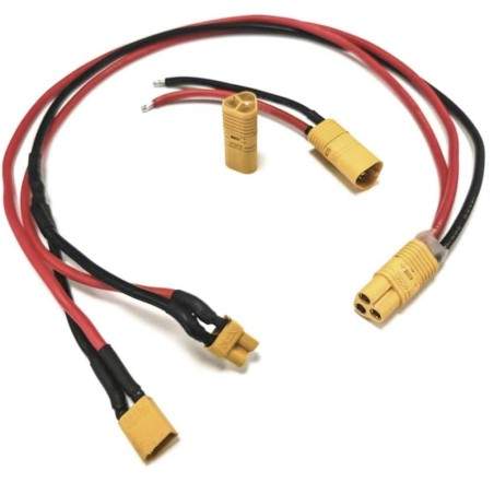 Lülitatud ühenduskaabel välise aku jaoks, mis ühildub rolleri, elektrijalgratta või muu sarnasega  - 1 Lülitatud ühenduskaabel v