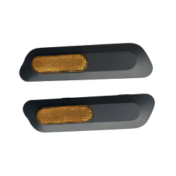 Front fork reflector housing or reflector fairing for Segway Ninebot E2 Pro or similar  - 1