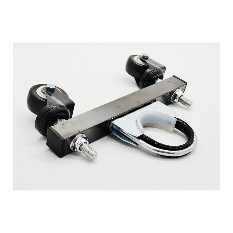 Kovinski nosilec z drsnimi kolesi za električne skiroje Xiaomi, serije Segway F/D, serije Ninebot Max ali podobne  - 2 Kovinski 