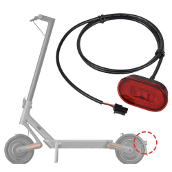 Baklys for fenderen til Xiaomi Scooter 4 Ultra eller lignende  - 1 Baklys for fenderen til Xiaomi Scooter 4 Ultra eller lignende