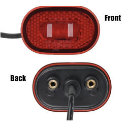 Luce posteriore per il parafango dello Xiaomi Scooter 4 Ultra o simile  - 5 Luce posteriore per il parafango dello Xiaomi Scoote