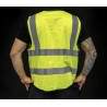 Reflective safety vest for riding electric scooters and other similar vehicles. Wan - 4 Reflective safety vest for riding electr