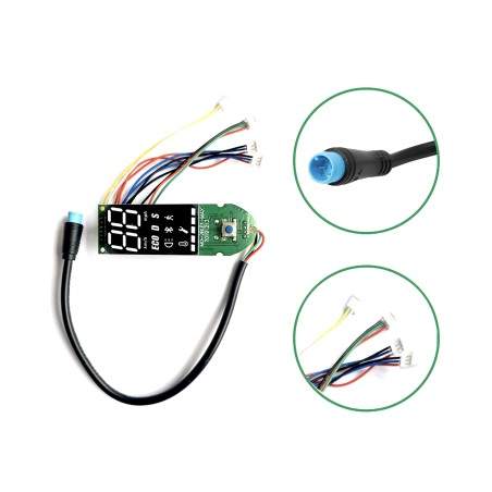 Panel kontrolny - ekran dla Ninebot Max G30 z dwoma niezależnymi linkami do dźwigni hamulca Segway - Ninebot - 3 Panel kontrolny