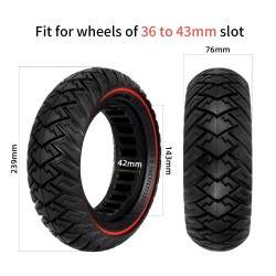 10x3 inch solid tire for Zero 10x / Dualtron / Kaabo / Kugoo / Inokim / Joyor scooter KROXNE - 2 10x3 inch solid tire for Zero 1