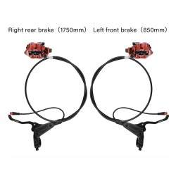 Täielik Monorim EB01 4-kolviline hüdropidurikomplekt – hoovad, pidurisadulad, tross ja piduriketas Monorim - 5 Täielik Monorim E