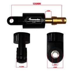 Kit de amortecedores pneumáticos Monorim SGR2 para suspensão traseira da série Segway Max G2 Monorim - 3 Kit de amortecedores pn