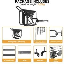Monorim GL8 - remarke za bagazhnik, koshnitsa za velosiped ili elektricheski velosipedi. Monorim - 10 Monorim GL8 - remarke za b