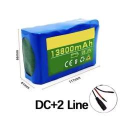 Batteria da 13800 mAh con tensione di 25,2 V per scooter elettrico o bicicletta elettrica KROXNE - 2 Batteria da 13800 mAh con t