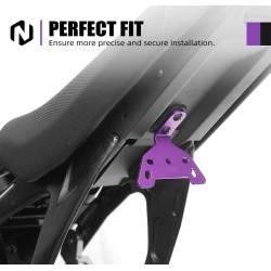 Support de montage pour feu arrière et plaque d'immatriculation SUR-RON Light Bee X Segway X160 X260  - 2  