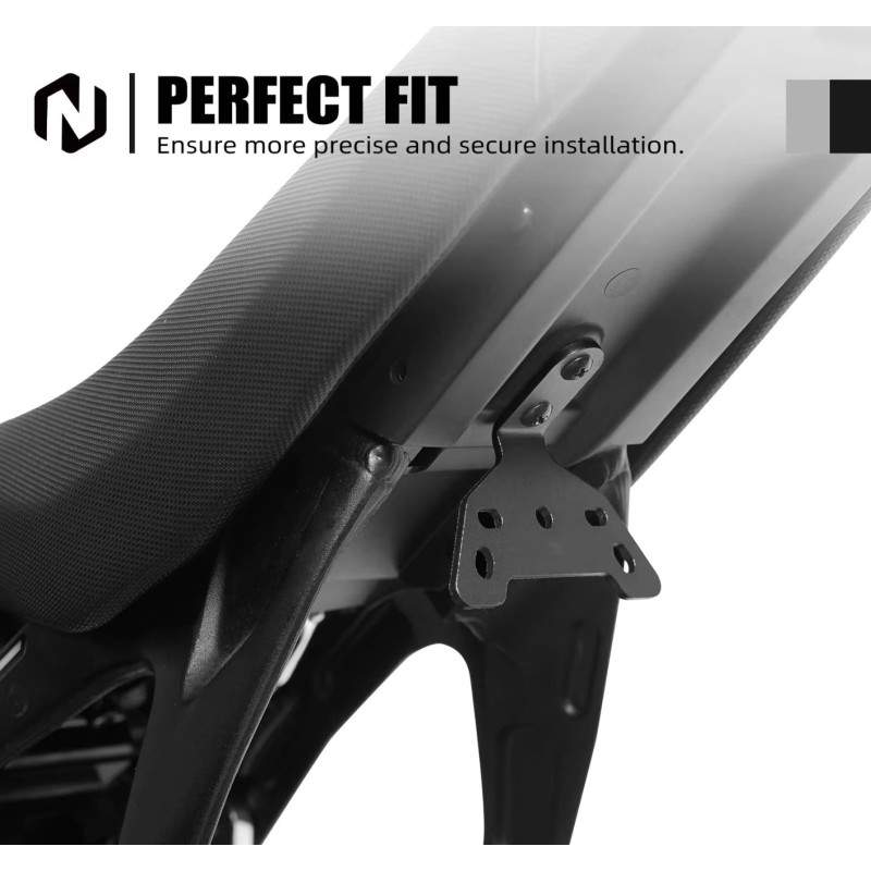 Support de montage pour feu arrière et plaque d'immatriculation SUR-RON Light Bee X Segway X160 X260  - 3  