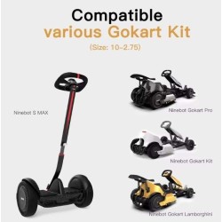 Drift pneumatiky pro Ninebot Gokart Pro, GoKart Kit a Gokart Lamborghini - Ninebot S Max Segway - Ninebot - 4 
Kompatibilní s Ni