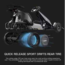Drift pneumatiky pro Ninebot Gokart Pro, GoKart Kit a Gokart Lamborghini - Ninebot S Max Segway - Ninebot - 5 
Kompatibilní s Ni