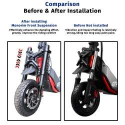 Predno okachvane Monorim-ZT3 za elektricheska trotinetka Segway ZT3 Pro - upgrade kit Monorim - 7 
Savmestimost: predno okachvan