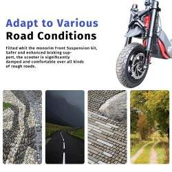 Predné odpruženie pre Monorim-ZT3 pre elektrickú kolobežku Segway ZT3 Pro Monorim - 9  