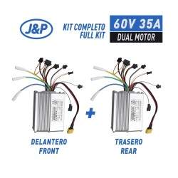Set van twee controllers (voor en achter) voor de installatie van twee motoren (60V 35A JP) KROXNE - 1  