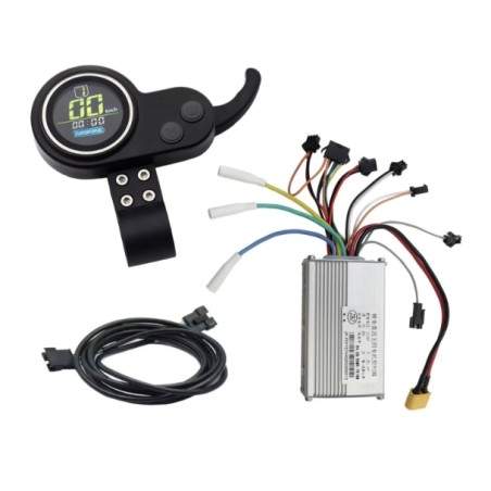 Kit controladora con pantalla y gatillo 48v / 52v 25A ( JP ) para patinete eléctrico KROXNE - 3  