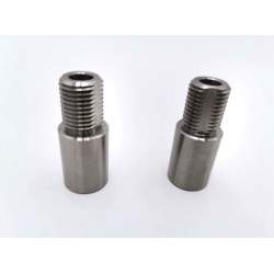 Extensive connectors to install the motor with disc brake Monorim - 4 Hollow bolts with thread (female-male) to extend the centr