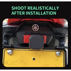 Sistema de deteção de ângulo morto à prova de água (ângulo de 130º) para scooter, bicicleta ou motociclo KROXNE - 9  