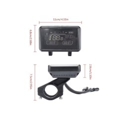 Zaslon ili upravljačka ploča za Zwheel, ZRino SE, ZRino Duo Max, iScooter iX3, iScooter, iX4  ili sličan skuter  - 9 Zaslon ili 