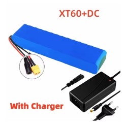 Akumulyator 20000 mAh 48 V iz zaryadnym prystroyem 54,6 V 2A xt60-dc, bullet-sm, T plug-dc, xt60-sm, xt60-plug KROXNE - 6  